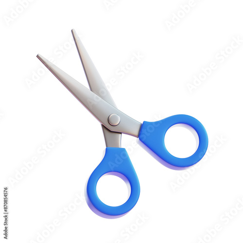 scissors 3d illustration