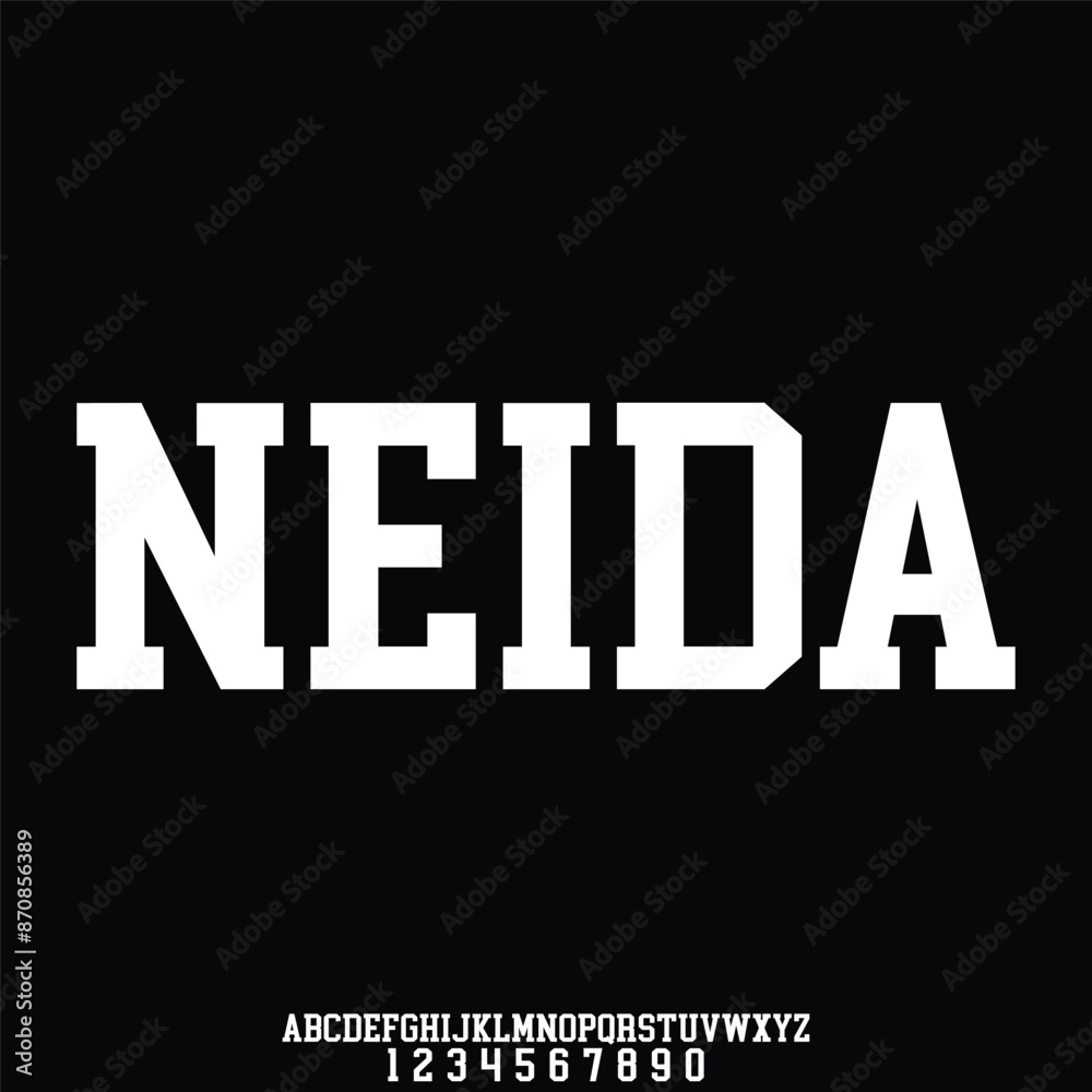 NEIDA LUXURY AND ELEGANT FONT ALPHABET VECTOR NEIDA LUXURY AND ELEGANT FONT ALPHABET VECTOR
