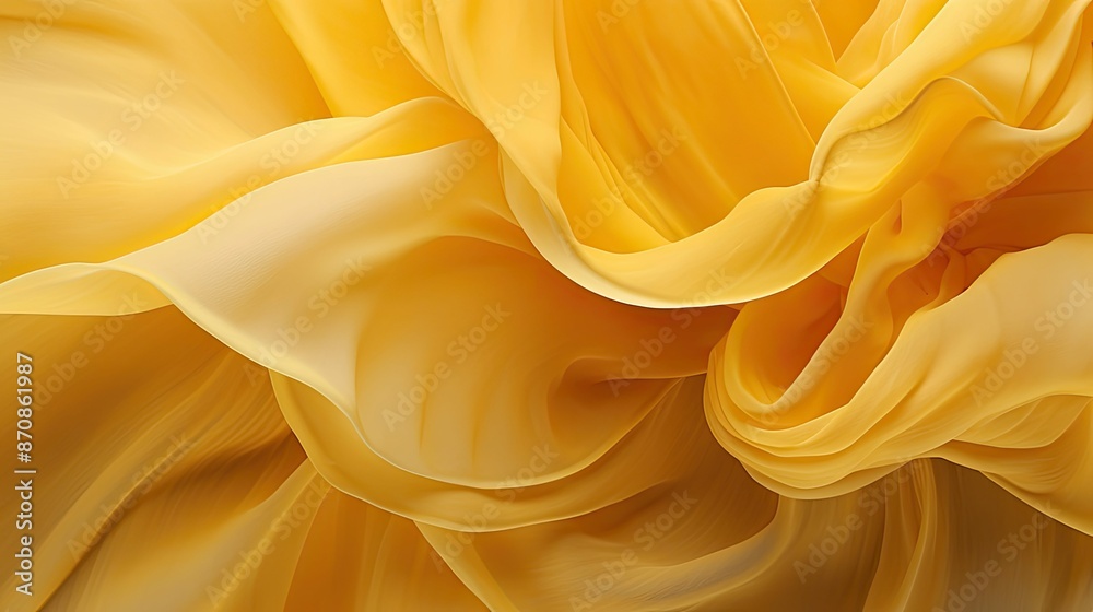 Obraz premium petal texture yellow