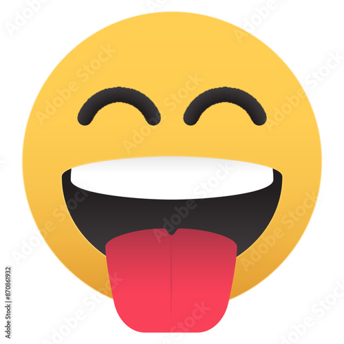 Tongue out emoji