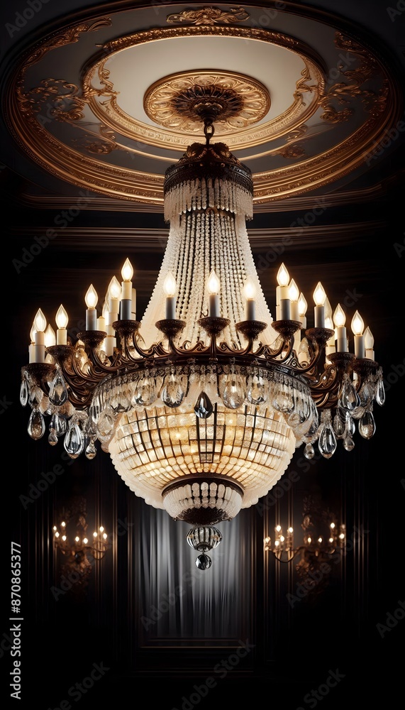 Obraz premium chandelier in the hotel