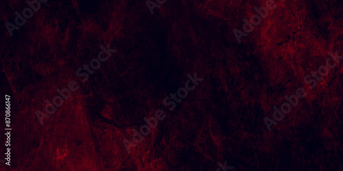 Red scratched horror scary background, Red grunge old watercolor texture with painted stripe of red color, red texture or paper with vintage background, red grunge and marbled cloudy design.