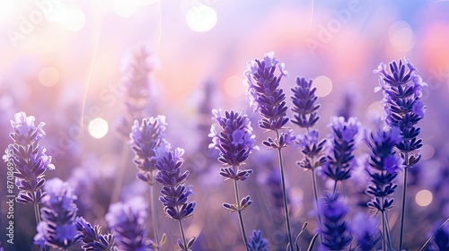 beauty blue and purple background