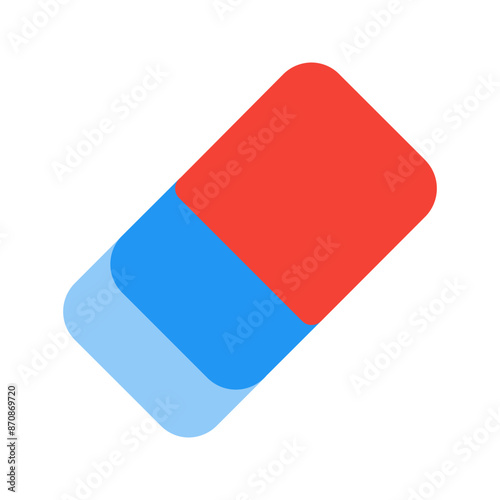 eraser flat icon