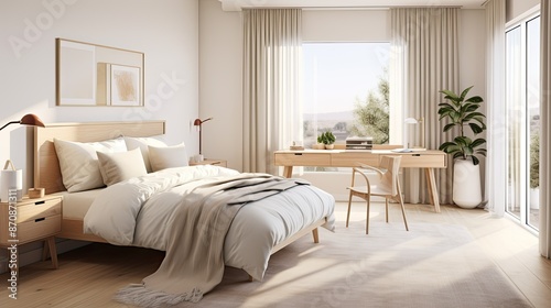 serene interior bedroom