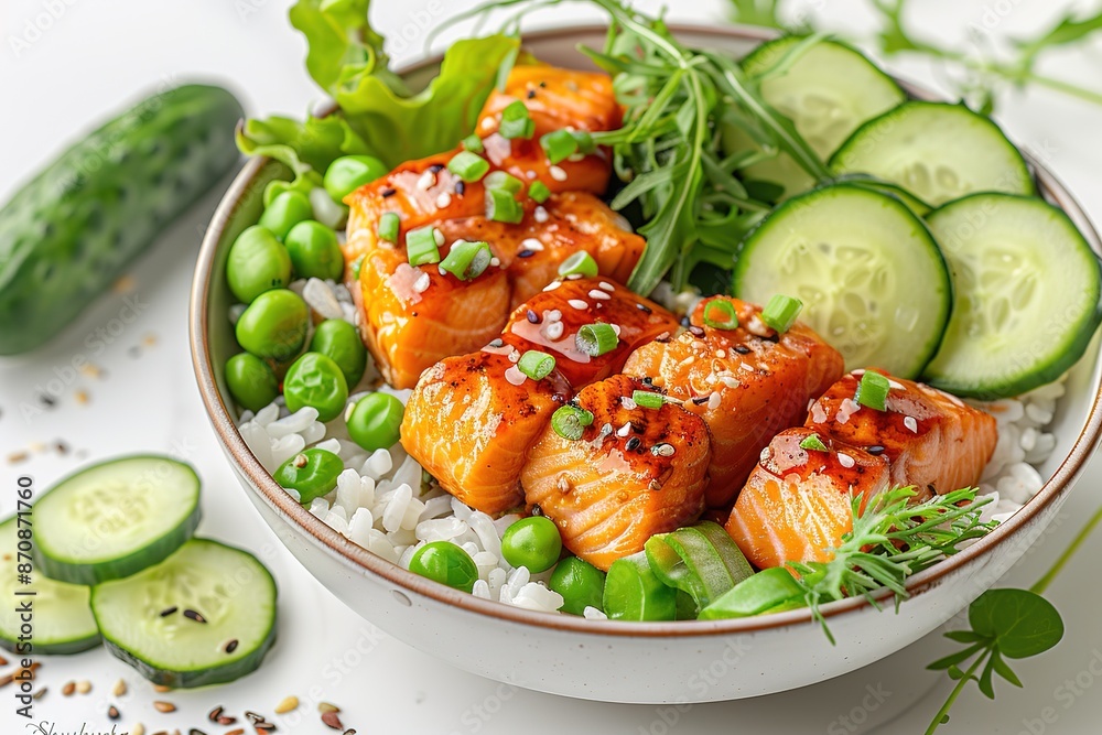 food healthy meal lunch sesame salad fresh green bowl dinner sauce dish asian fish rice salmon plate seafood poke food healthy meal lunch sesame salad fresh green bowl dinner sauce dish asian fish rice salmon plate seafood poke