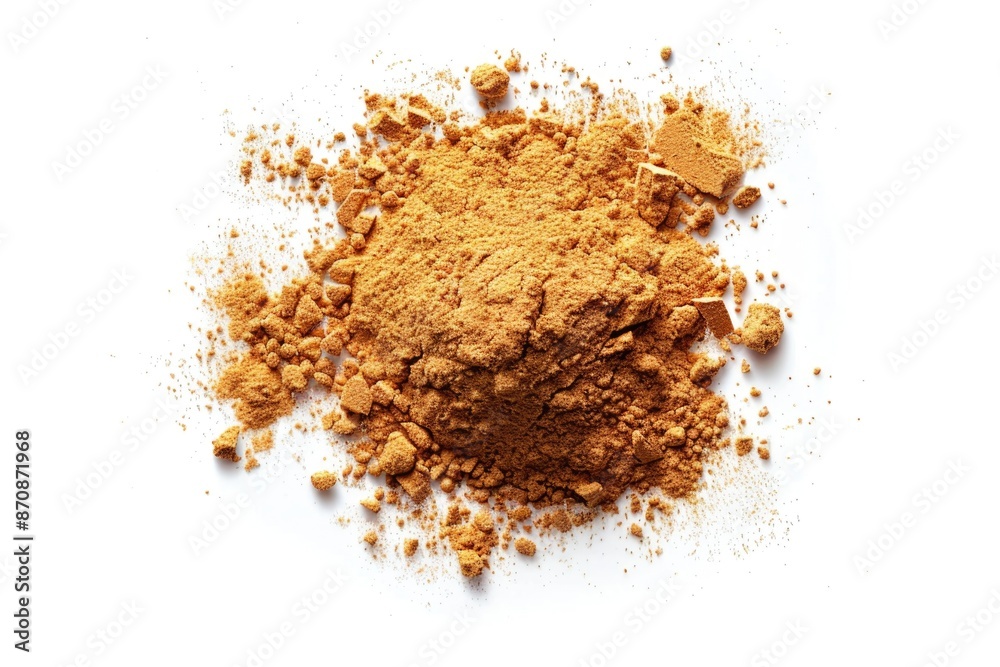 A close-up shot of a powdery substance left on a clean white surface, ideal for use in science or education contexts A close-up shot of a powdery substance left on a clean white surface, ideal for use in science or education contexts