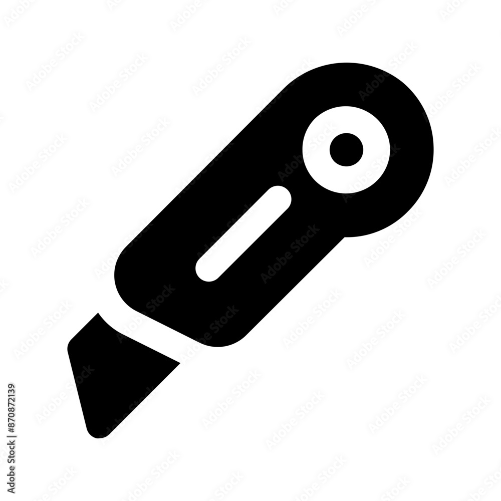 cutter glyph icon cutter glyph icon