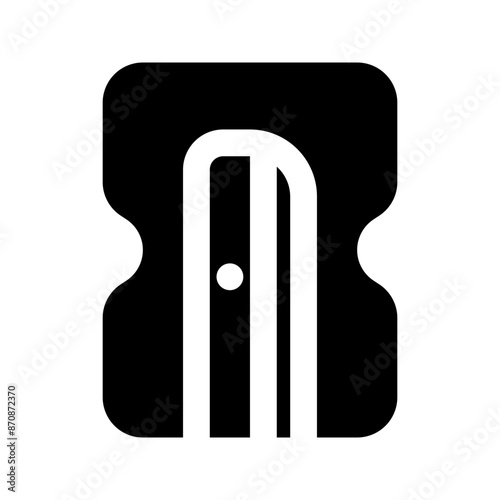 sharpener glyph icon