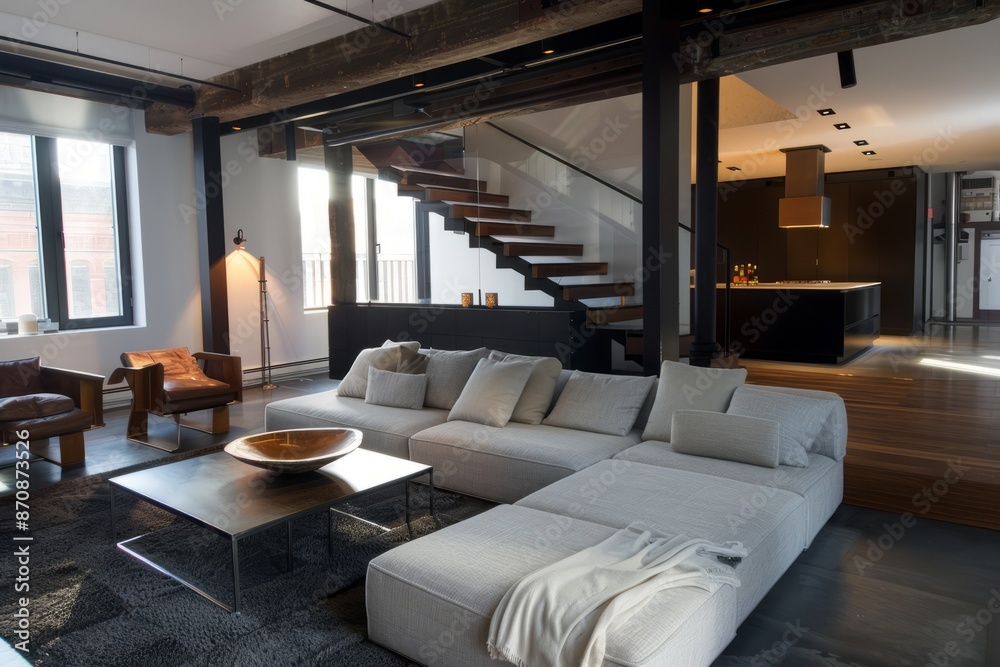 Fototapeta premium Modern NYC Interior Architecture