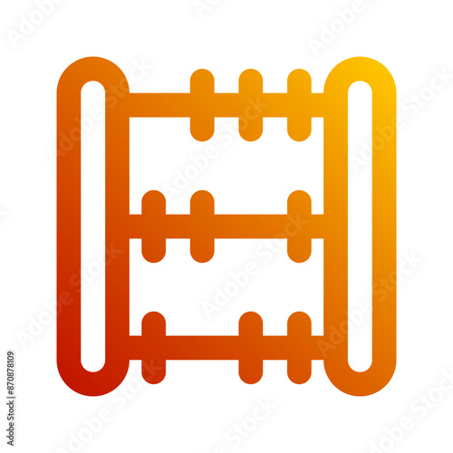 abacus gradient icon