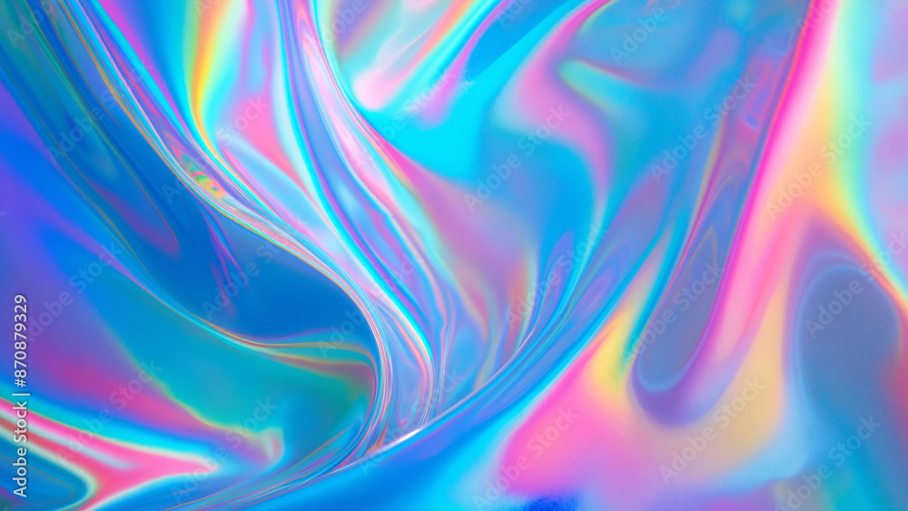 Abstract Modern colored holographic background. Abstract Modern colored holographic background.