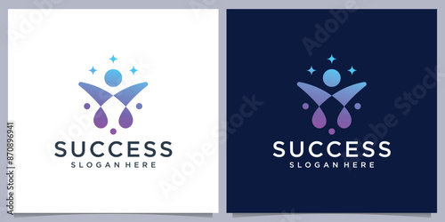 creative success logo inspiration design template