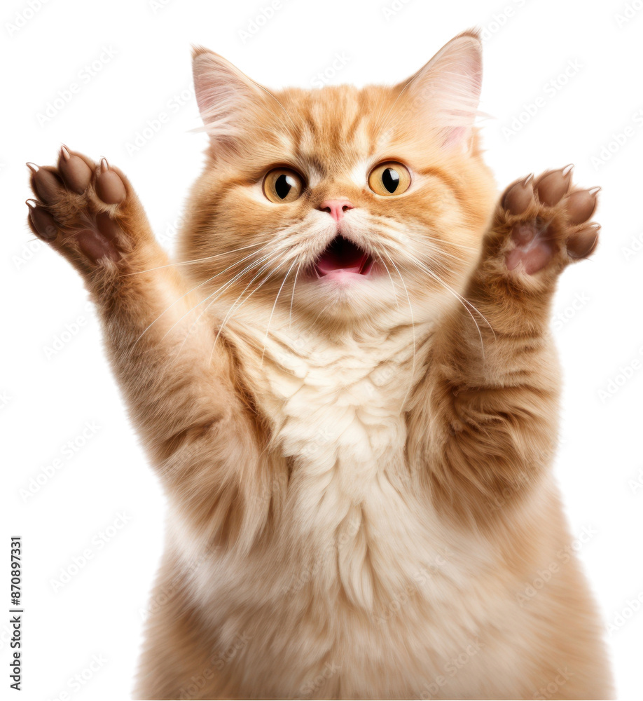 Fototapeta premium PNG Mammal animal kitten cute.