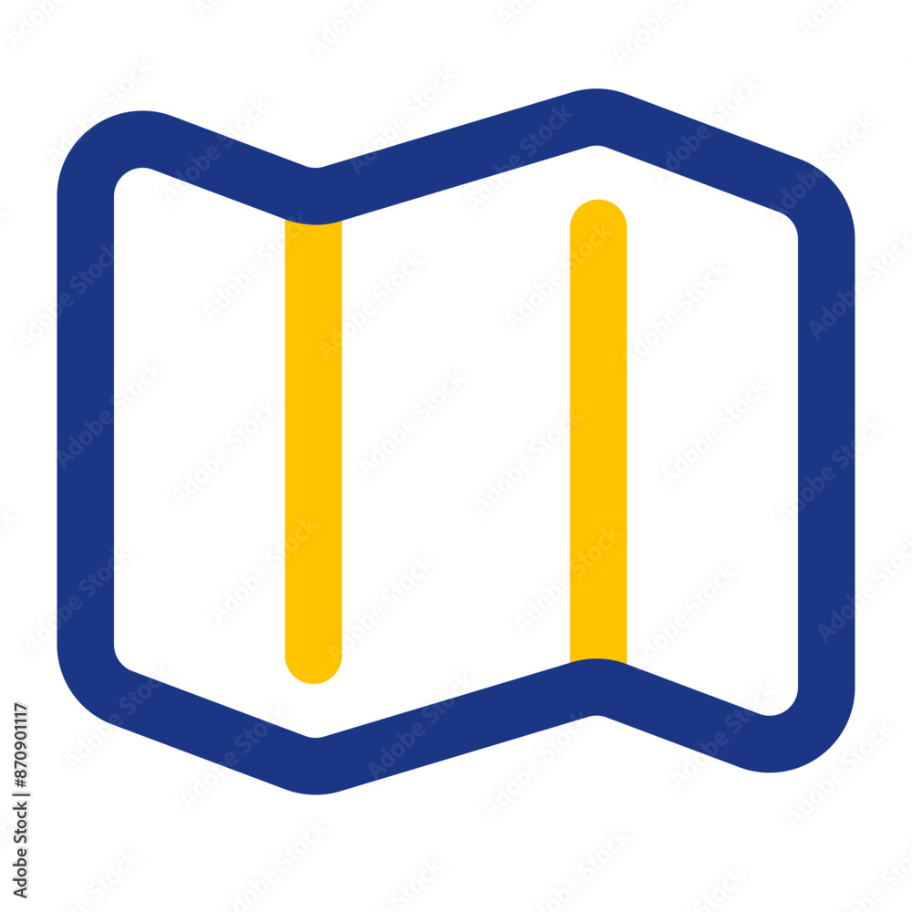 Map travel icon Map travel icon