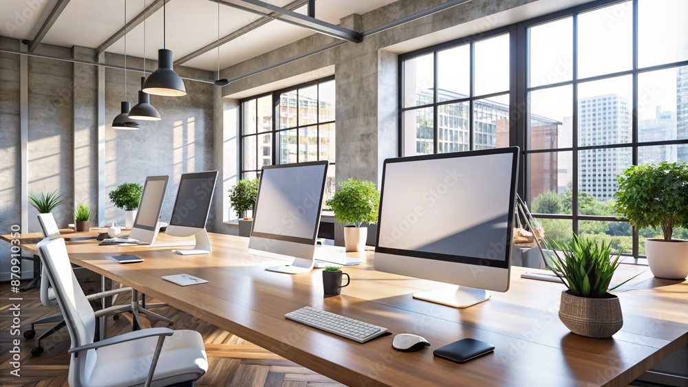 Graphic designer workplace with Graphic designer workplace with