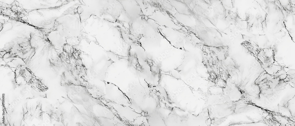 A tight shot of a marble slab featuring contrasting black-and-white designs at its upper and lower edges A tight shot of a marble slab featuring contrasting black-and-white designs at its upper and lower edges