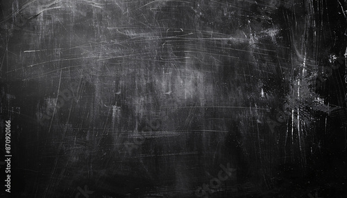 A close-up of a blackboard with chalk writings, perfect for educational, training, and academic concepts.