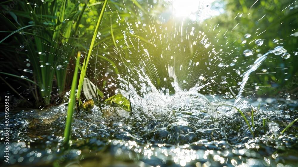 Water sustains ecosystems, a lifeline for flora and fauna in every habitat. Water sustains ecosystems, a lifeline for flora and fauna in every habitat.