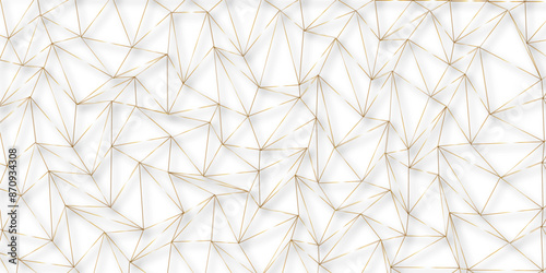 Abstract elegant background golden line texture. Abstract gold geometric overlapping hexagon pattern abstract futuristic background design. data concept. vector illustration.	