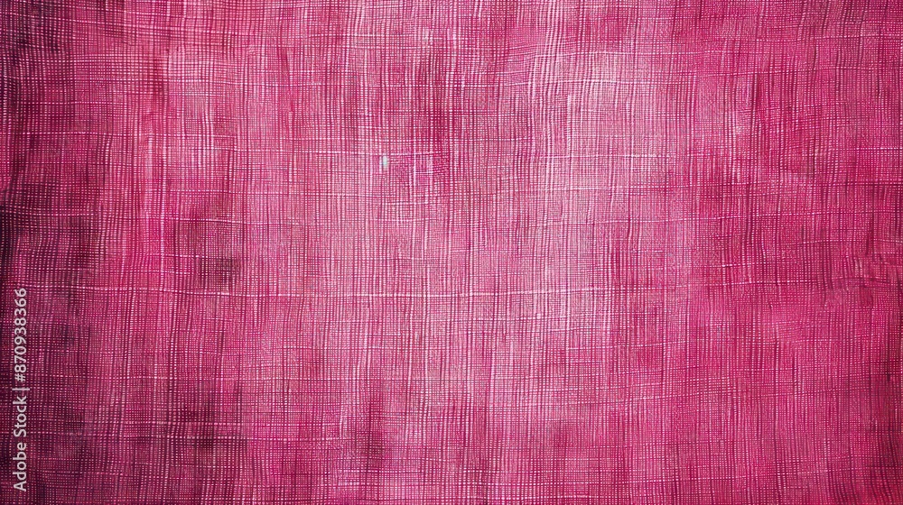 Fototapeta premium dirty Raspberry Delight abstract vintage fabric background for design. Fabric cloth canvas texture. Rough, grain. Matte