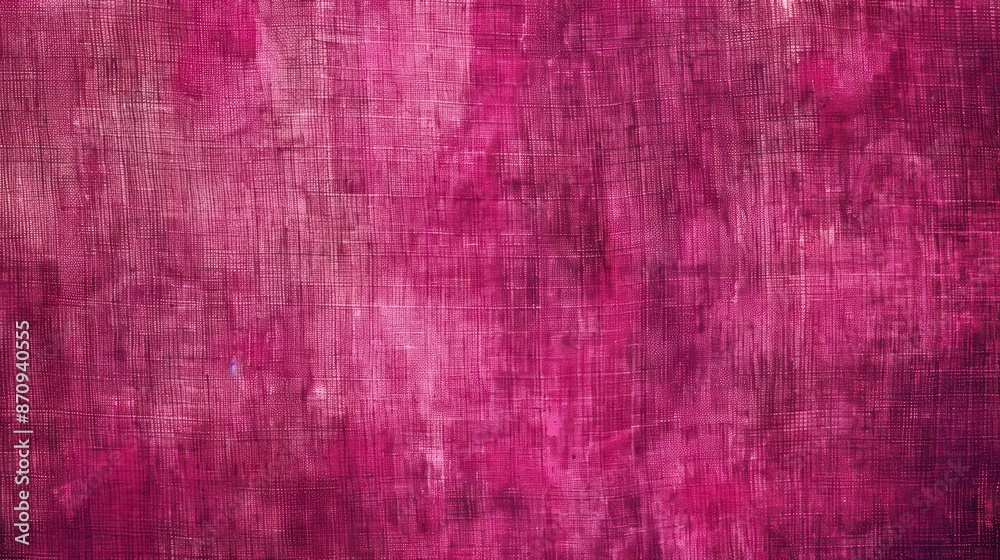 Fototapeta premium dirty Raspberry Delight abstract vintage fabric background for design. Fabric cloth canvas texture. Rough, grain. Matte