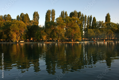 Sakaryabasi, located in Eskisehir, Turkey, is where the Sakarya River begins.