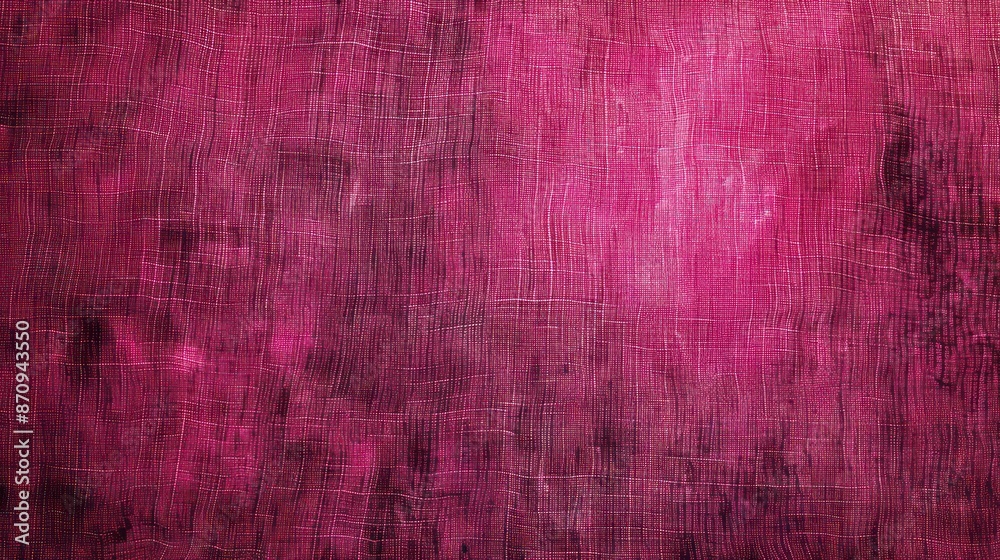 Fototapeta premium dirty Raspberry Delight abstract vintage fabric background for design. Fabric cloth canvas texture. Rough, grain. Matte