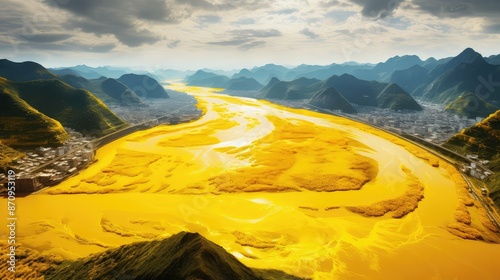 breathtaking yellow river china