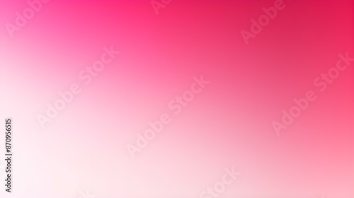 Gradient Background with soft Shapes fading from Hot Pink to White. Elegant Presentation Template