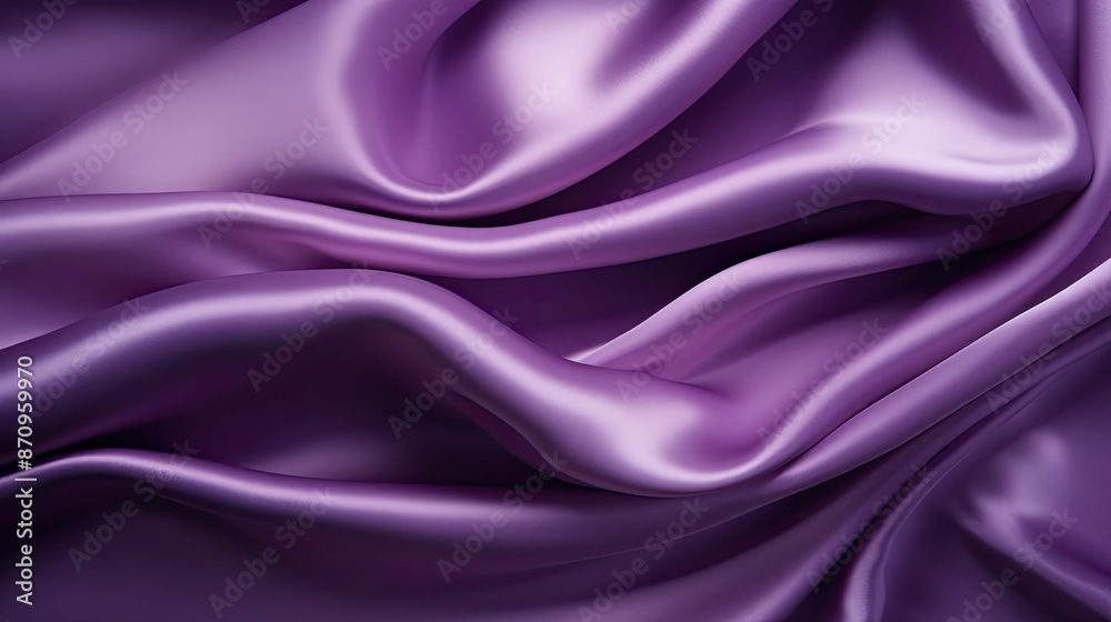 Obraz premium mesmerizing purple silk
