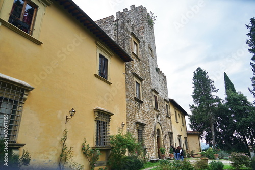 Montauto Castle in Grassina, Florence, Italy photo