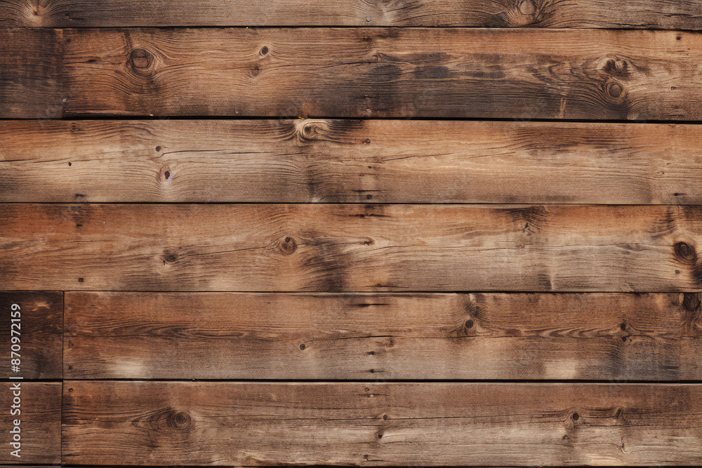 Obraz premium Processed collage of old retro wooden wall surface texture. Background for banner, backdrop