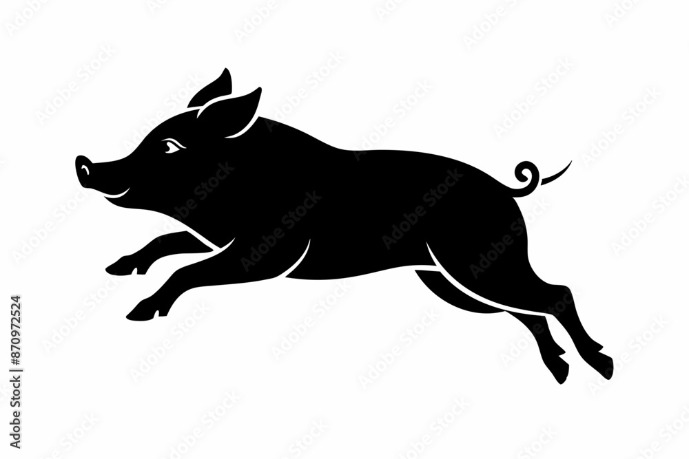black and white pig silhouette, pig vector illustration, pig silhouette, animal silhouette isolated vector Illustration, png, pig icon, cartoon pig
black and white pig silhouette, pig vector illustration, pig silhouette, animal silhouette isolated vector Illustration, png, pig icon, cartoon pig