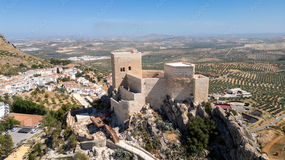 Fototapeta premium Castillo de Luque en la provincia de Córdoba, Andalucía