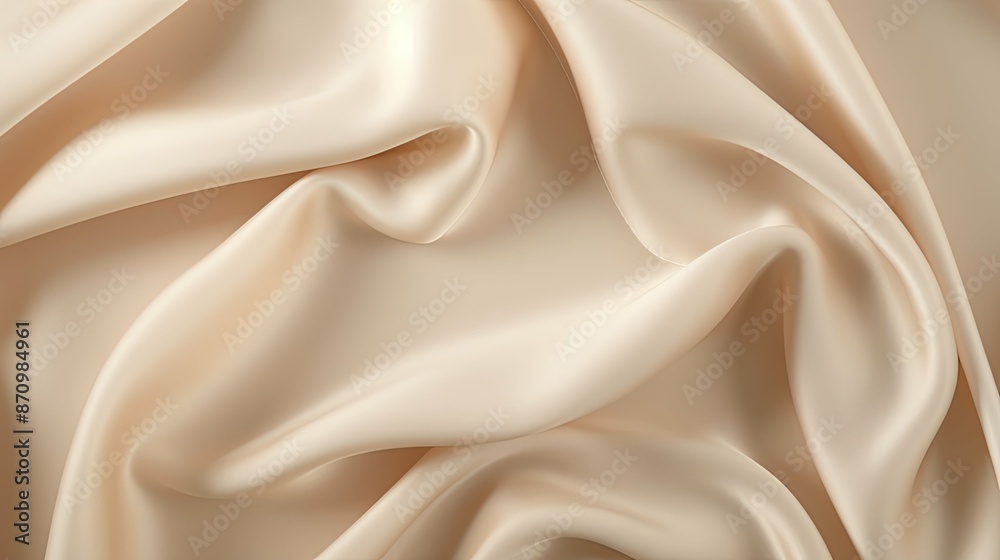 Obraz premium fabric beige seamless