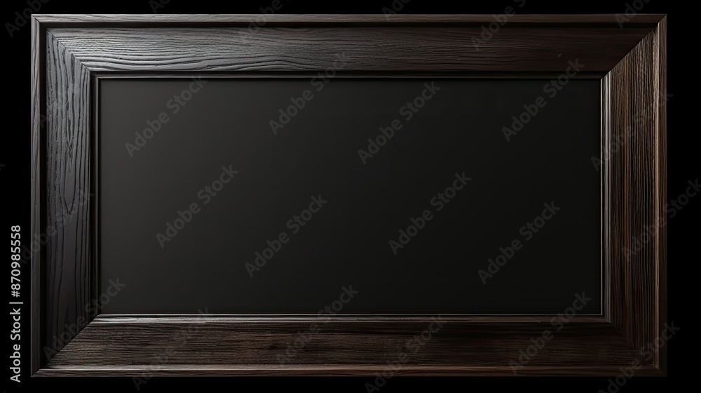 photograph dark wood picture frame