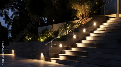 solar outdoor residential lighting © vectorwin