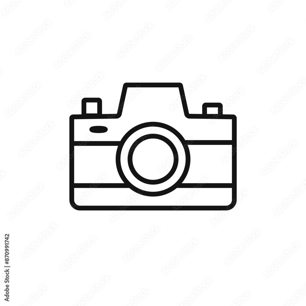 Camera icon vector set collection for web Camera icon vector set collection for web