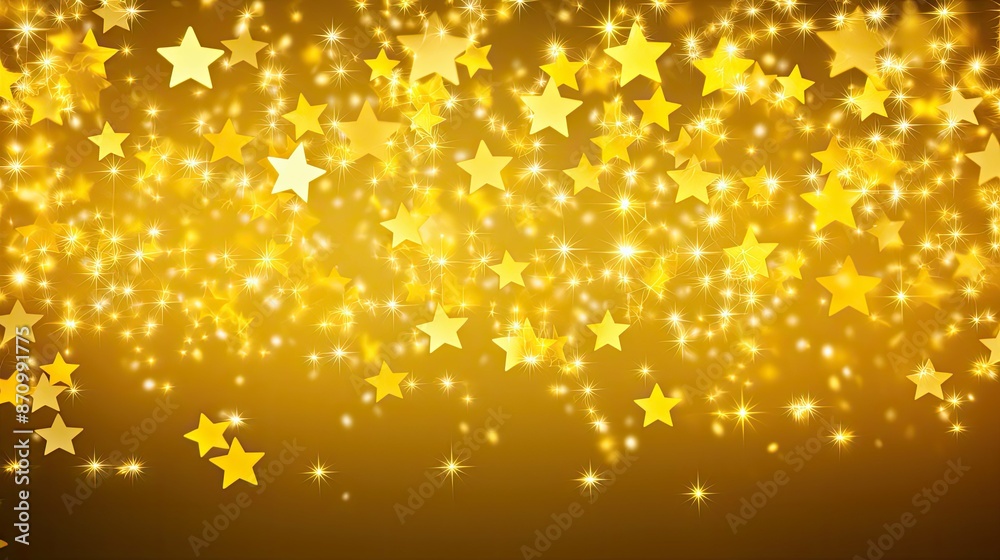 motion yellow star background motion yellow star background