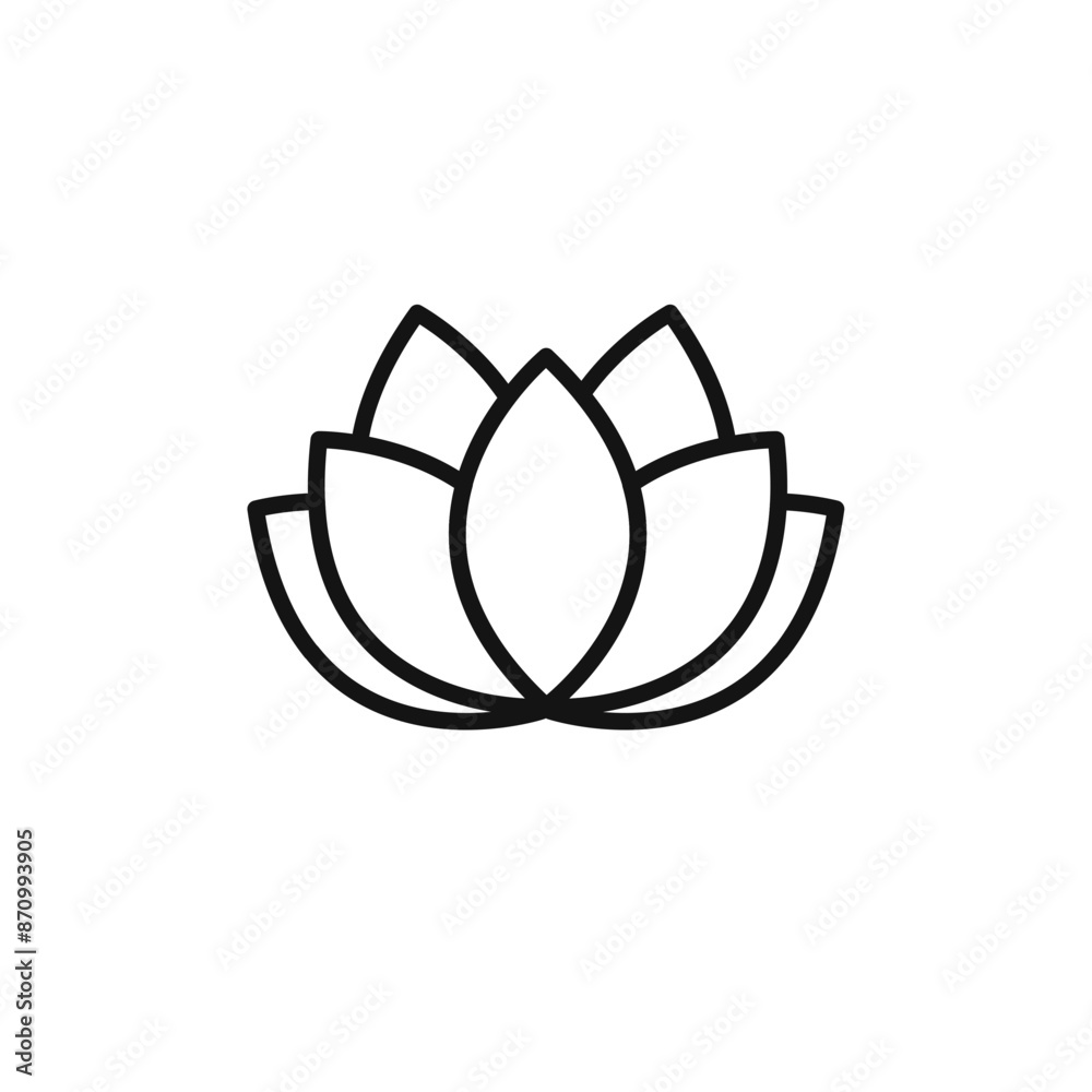 Lotus Icon vector set collection for web Lotus Icon vector set collection for web