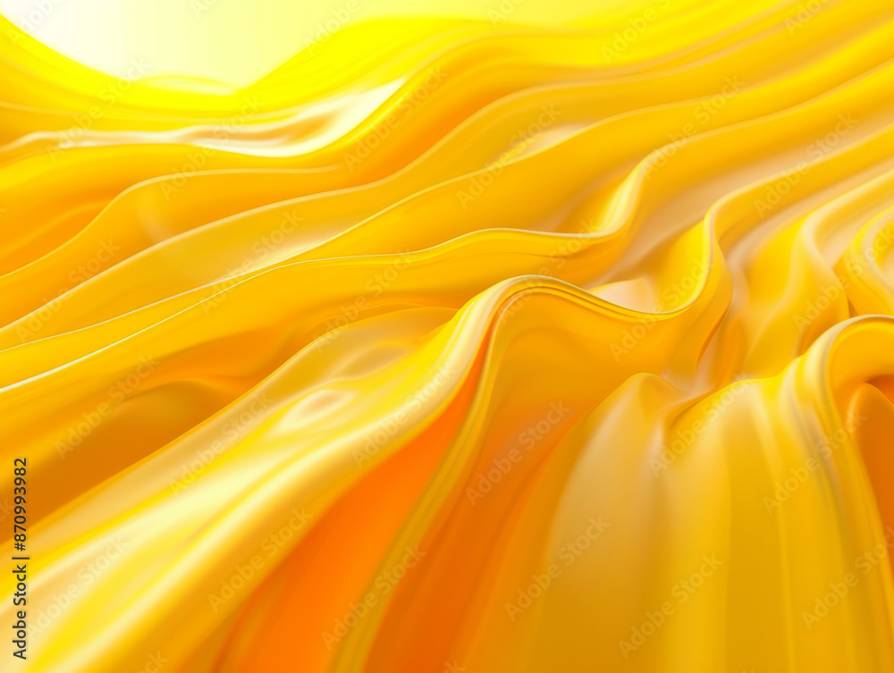 Abstract Yellow Background, Generative AI Illustration Abstract Yellow Background, Generative AI Illustration