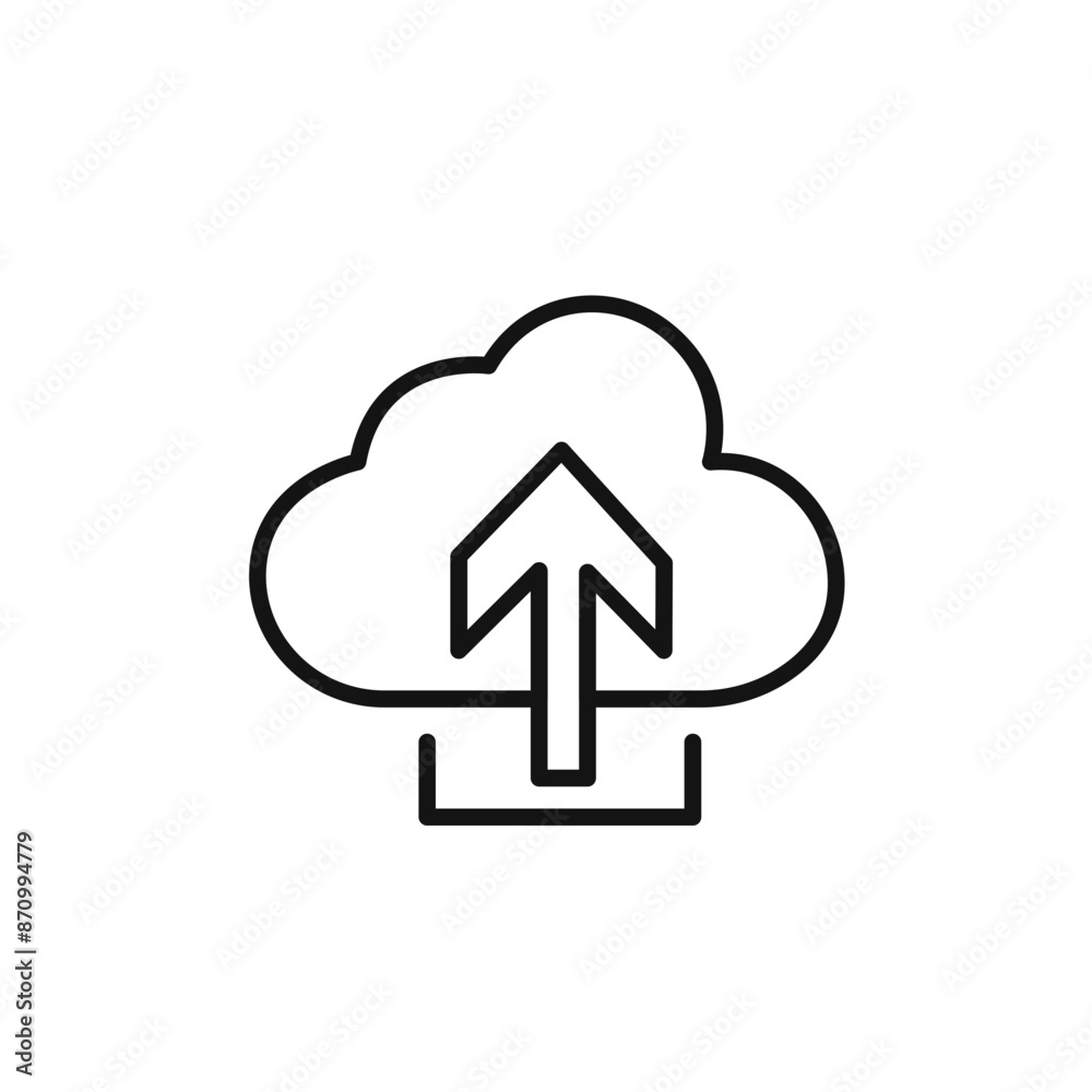 Upload Icon vector set collection for web Upload Icon vector set collection for web
