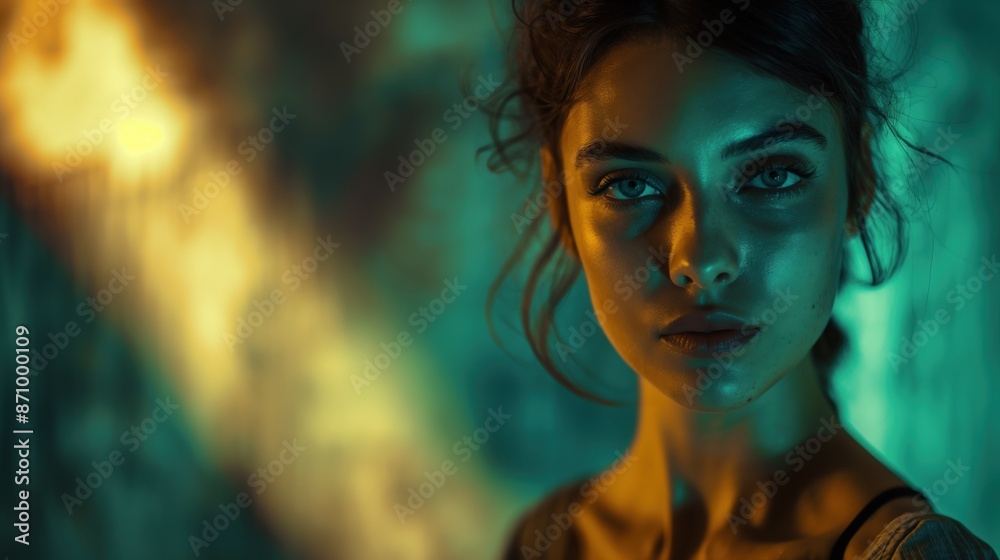 Evocative Portrait of a Woman in Moody Light and Soft Focus
Evocative Portrait of a Woman in Moody Light and Soft Focus