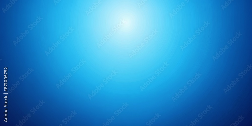 Obraz premium Abstract, blurred blue background with smooth light gradients