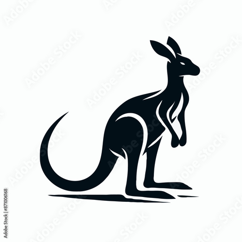 kangaroo vector illustration