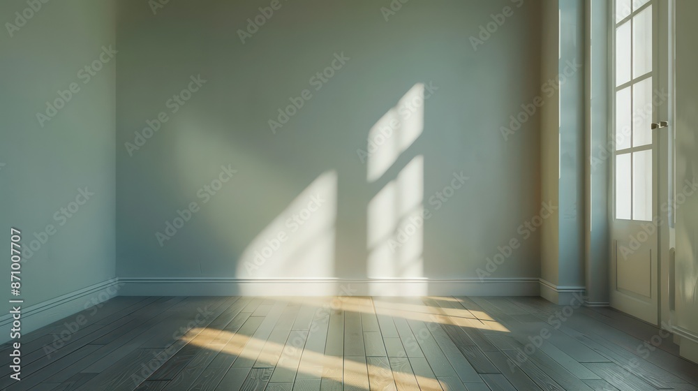 Obraz premium empty room with wall mockup copy space, interior, cozy concept design