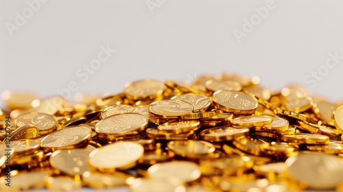 Stack of Golden Wealth Coins