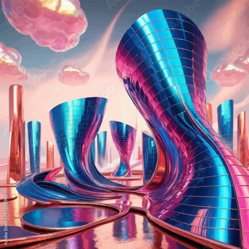 landscape in the city