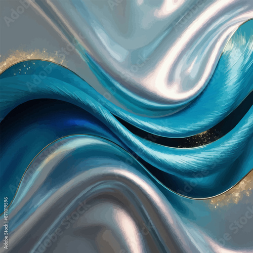 blue background